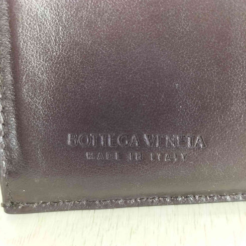 ボッテガヴェネタ BOTTEGA VENETA イタリア製 マキシイントレチャート 三つ折り財布 メンズ