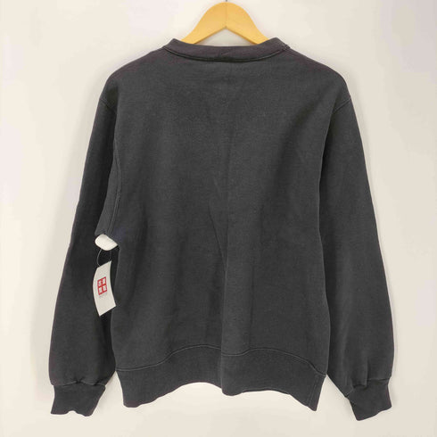 チャンピオン Champion 90S メキシコ製 袖目つき スクリプトロゴ刺繍 Vガゼット スウェット トレーナー メンズ import:M