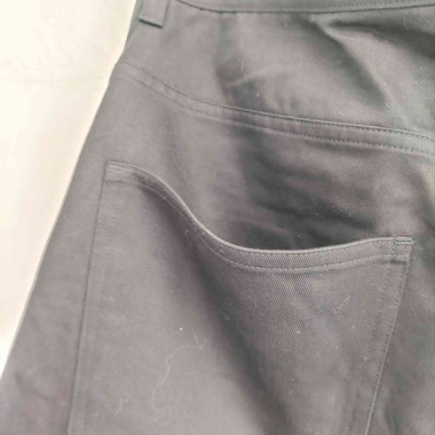 ラッドミュージシャン LAD MUSICIAN TAPERED BAGGY PANTS BLACK バギーパンツ メンズ JPN:44