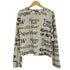VENICE W メッセージ クルーネック 長袖カットソー レディース import:S