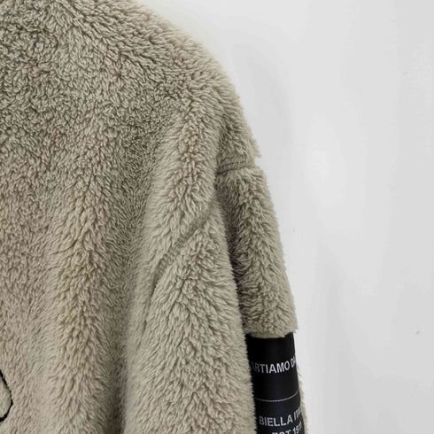 フィラ FILA ロゴ刺繍フリースプルオーバー メンズ JPN:L