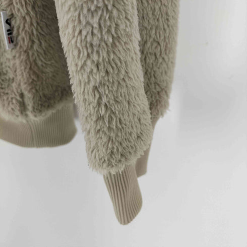 フィラ FILA ロゴ刺繍フリースプルオーバー メンズ JPN:L