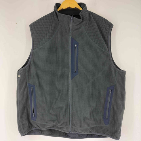 アーバンリサーチ URBAN RESEARCH 撥水 リバーシブル new basic REVERSIBLE MIL STAND VEST メンズ L