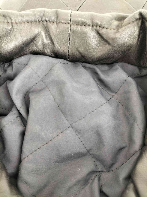 アーガイルジップレザージャケット メンズ