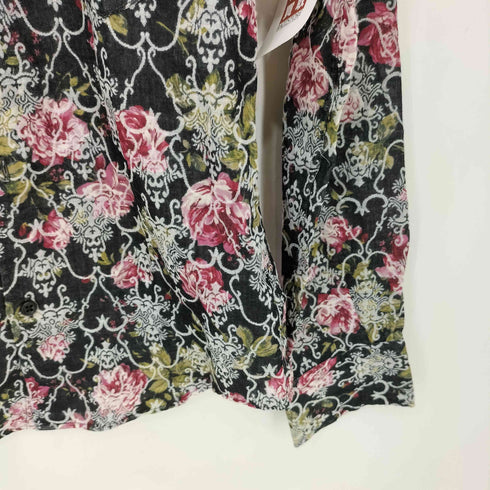 トルネードマート TORNADO MART エンブレム トライバル柄 長袖ドレスシャツ Y2K メンズ JPN:L