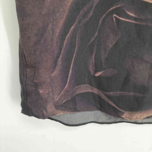 ラッドミュージシャン LAD MUSICIAN 21SS DECHINE BIG ROSE BIG SH RED フラワー ビッグ シャツ メンズ JPN:46