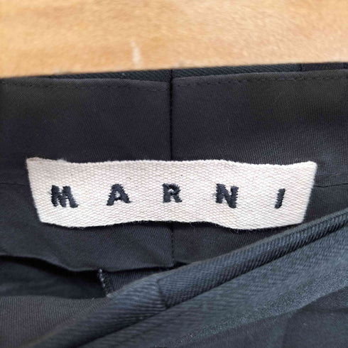 マルニ MARNI ポリエステル コットン スラックスパンツ メンズ 44