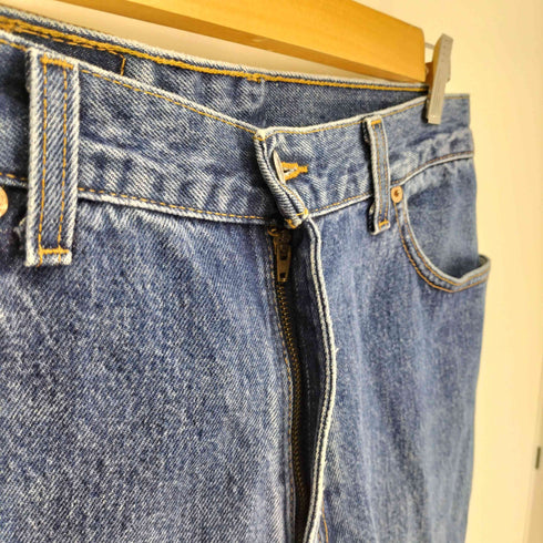 リーバイス Levis 90-00s USA製 ボタン裏刻印512 550 紙パッチ 5ポケット ジップフライ テーパード デニム パンツ メンズ  M