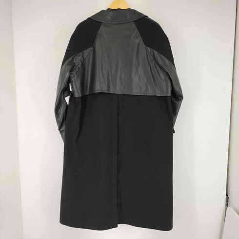 ハレ HARE フェイクレザー切り替えトレンチコート メンズ JPN:S