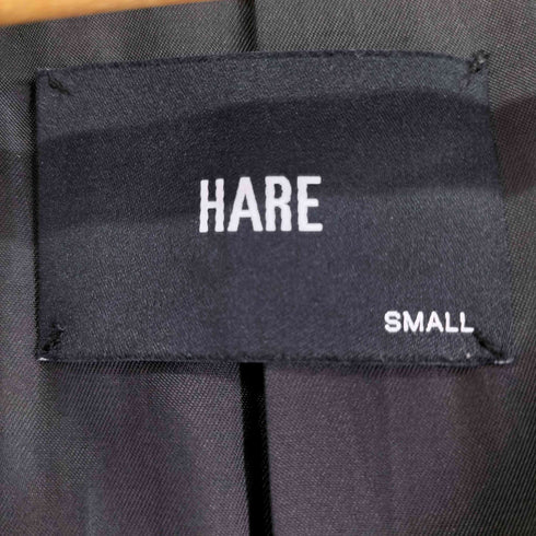 ハレ HARE フェイクレザー切り替えトレンチコート メンズ JPN:S