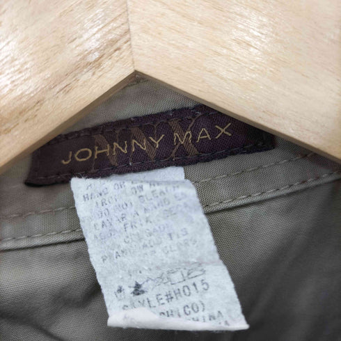 JOHNNY MAX フラワー総柄刺繍 リペアデザイン コットン 長袖 シャツ メンズ