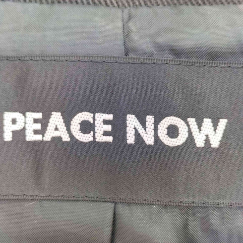PEACE NOW 6連ボタン 燕尾 ジップテーラードジャケット レディース JPN:M