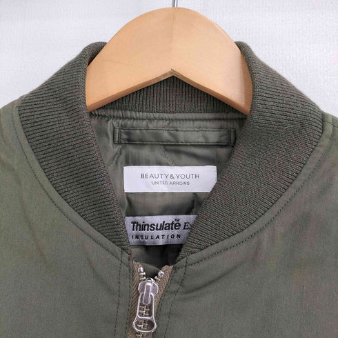 ビューティーアンドユースユナイテッドアローズ BEAUTY & YOUTH UNITED ARROWS Thinsulate MA-1 ジャケット レディース JPN:S