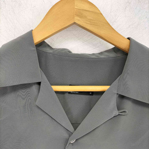 ラッドミュージシャン LAD MUSICIAN 24AW RAYON ROSE JACQUARD BIG SHIRT BLACK×CHARCOAL メンズ JPN:44