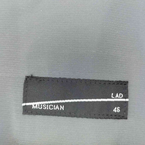 ラッドミュージシャン LAD MUSICIAN 24AW RAYON ROSE JACQUARD BIG SHIRT BLACK×CHARCOAL メンズ JPN:44