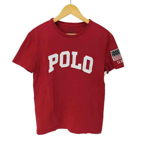 ポロラルフローレン POLO RALPH LAUREN ロゴ刺繍 ショートスリーブTシャツ レディース import:XS