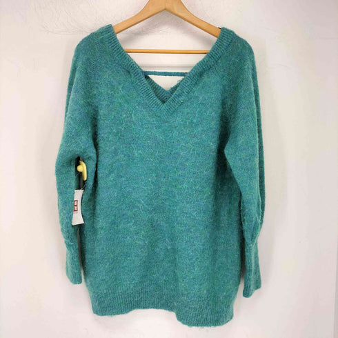 オリエンタルトラフィック ORiental TRaffic メランジVネックニットプルオーバー レディース FREE