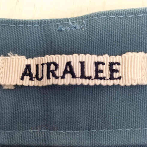 オーラリー AURALEE COTTON OILED CANVAS PANTS レディース JPN:0