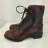ARIAT レースアップ ショート レザーブーツ レディース US:5.5