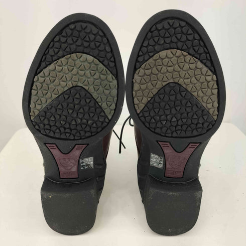 ARIAT レースアップ ショート レザーブーツ レディース US:5.5