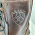 ARIAT レースアップ ショート レザーブーツ レディース US:5.5