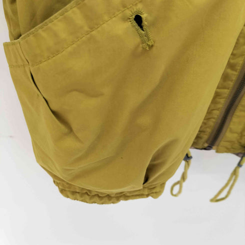 裏地総柄 optiジップロールアップ式 マルチポケットジャケット メンズ