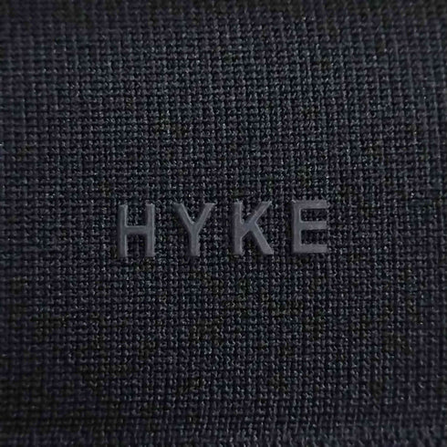 ハイク HYKE ウエストロゴ シアー プリーツスカート レディース