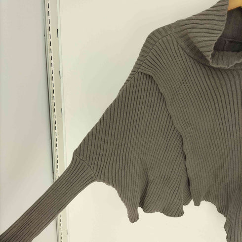 フレイアイディー FRAY I.D 22AW クロップドニットトップ レディース ONE SIZE