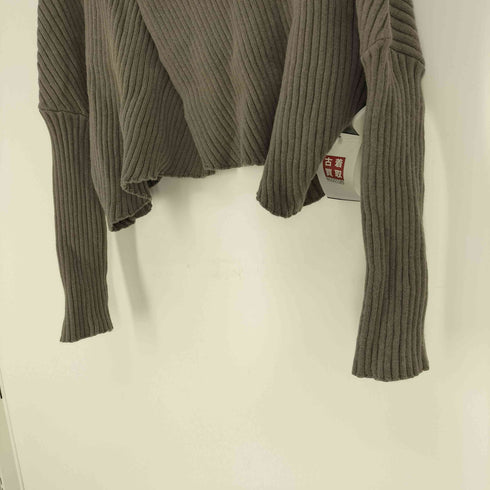 フレイアイディー FRAY I.D 22AW クロップドニットトップ レディース ONE SIZE