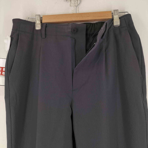 ビューティーアンドユースユナイテッドアローズ BEAUTY & YOUTH UNITED ARROWS B&Y リンクル 1プリーツ テーパード パンツ メンズ L