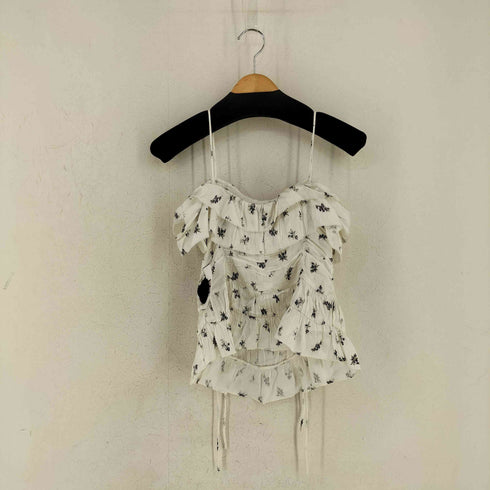 ガニー Ganni Printed Satin Slip Top レディース 36