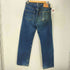 リーバイス Levis 90S 96年8月製 バレンシア工場 ボタン裏555刻印 501×× 復刻 ボタンフライ ストレート デニムパンツ ビックE メンズ W32L36