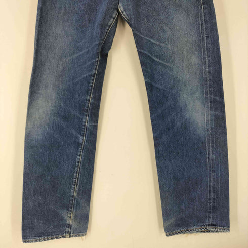 リーバイス Levis 90S 96年8月製 バレンシア工場 ボタン裏555刻印 501×× 復刻 ボタンフライ ストレート デニムパンツ ビックE メンズ W32L36