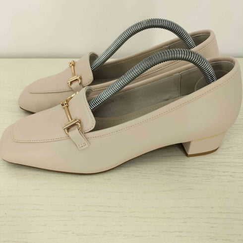 オリエンタルトラフィック ORiental TRaffic メタリックラインビットヒールローファー レディース JPN:36