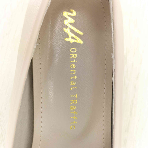 オリエンタルトラフィック ORiental TRaffic メタリックラインビットヒールローファー レディース JPN:36