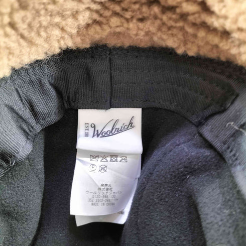 ウールリッチ WOOLRICH ボアパイロットキャップ メンズ