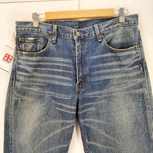 リーバイス Levis 00S 05年製 日本製 ボタン裏J38刻印 505 ストレート デニム パンツ メンズ  W36L33