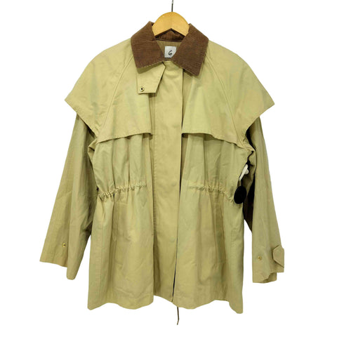 ロクビューティーアンドユースユナイテッドアローズ 6 BEAUTY & YOUTH UNITED ARROWS COTTON BAFU CORDUROY COLLAR JACKET レディース JPN:36