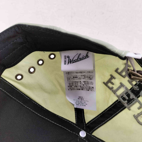 ウールリッチ WOOLRICH リサイクルナイロン オックスフォード フィールドテスト キャップ メンズ