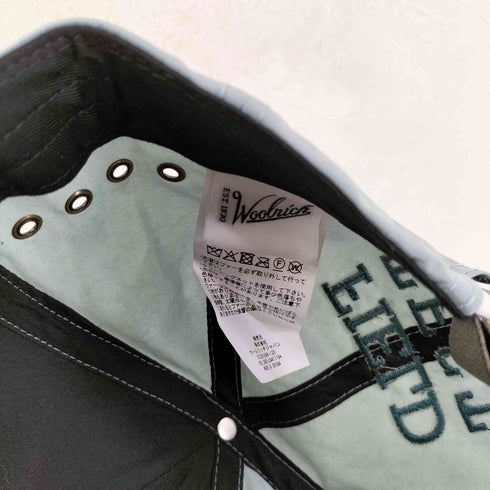 ウールリッチ WOOLRICH リサイクルナイロン オックスフォード フィールドテスト キャップ メンズ