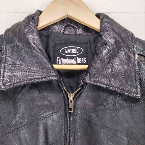 GENUINE LEATHER レザースイングトップジャケット メンズ