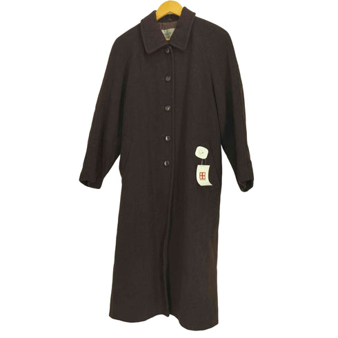 スワロウコート SWALLOW COAT ラグランウールステンカラーコート レディース JPN:9号