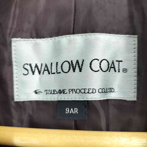 スワロウコート SWALLOW COAT ラグランウールステンカラーコート レディース JPN:9号