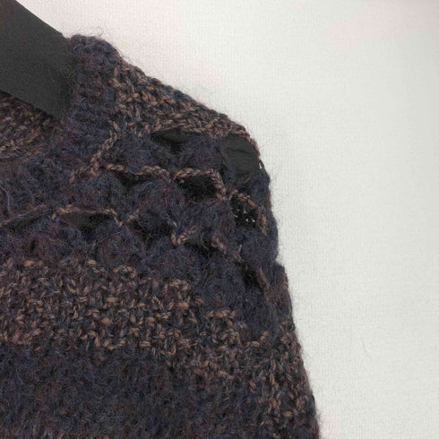 CLAUDE LEMA ナイロン混 ウールカーディガン レディース JPN:9号