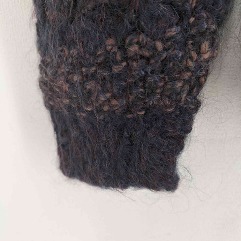 CLAUDE LEMA ナイロン混 ウールカーディガン レディース JPN:9号