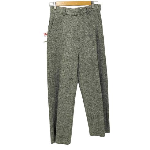 ロクビューティーアンドユースユナイテッドアローズ 6 BEAUTY & YOUTH UNITED ARROWS NEP TWEED PANTS ネップ ツイード タックパンツ レディース JPN:38