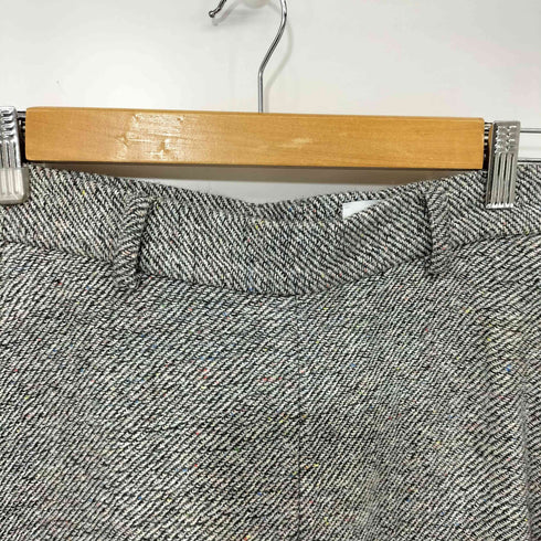 ロクビューティーアンドユースユナイテッドアローズ 6 BEAUTY & YOUTH UNITED ARROWS NEP TWEED PANTS ネップ ツイード タックパンツ レディース JPN:38