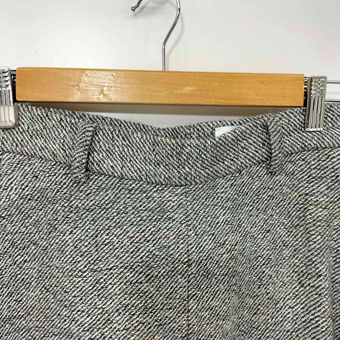 ロクビューティーアンドユースユナイテッドアローズ 6 BEAUTY & YOUTH UNITED ARROWS NEP TWEED PANTS ネップ ツイード タックパンツ レディース JPN:38