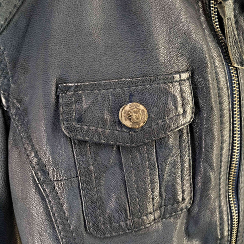 OAKWOOD レザー シングルライダースジャケット レディース