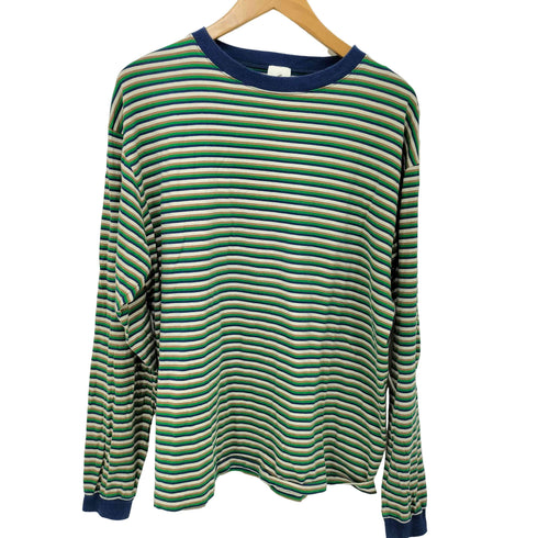 ロクビューティーアンドユースユナイテッドアローズ 6 BEAUTY & YOUTH UNITED ARROWS 22SS COTTON BORDER LONG SLEEVE T-SHIRT レディース